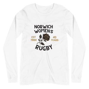 Rugby Imports Norwich Women's Rugby 40 Years LS Social T-Shirt