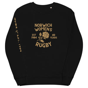 Rugby Imports Norwich Women's Rugby 40 Years Retro Crewneck