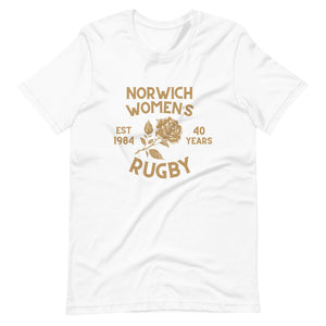 Rugby Imports Norwich Women's Rugby 40 Years Social T-Shirt