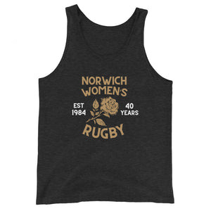 Rugby Imports Norwich Women's Rugby 40 Years Social Tank Top