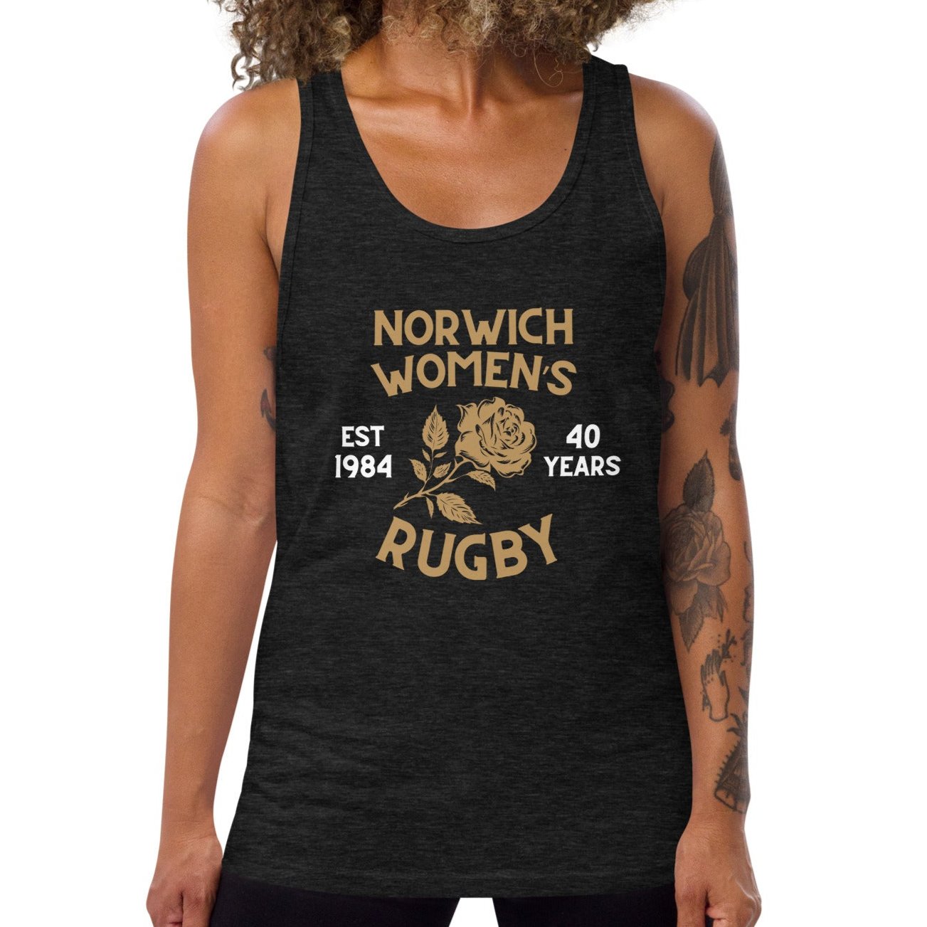 Rugby Imports Norwich Women's Rugby 40 Years Social Tank Top