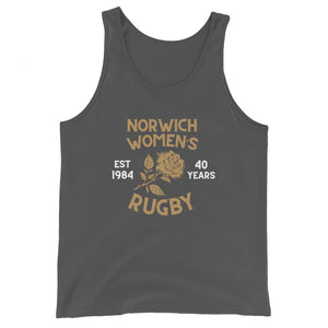 Rugby Imports Norwich Women's Rugby 40 Years Social Tank Top