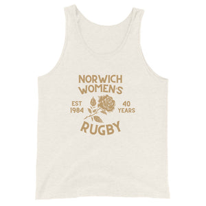 Rugby Imports Norwich Women's Rugby 40 Years Social Tank Top