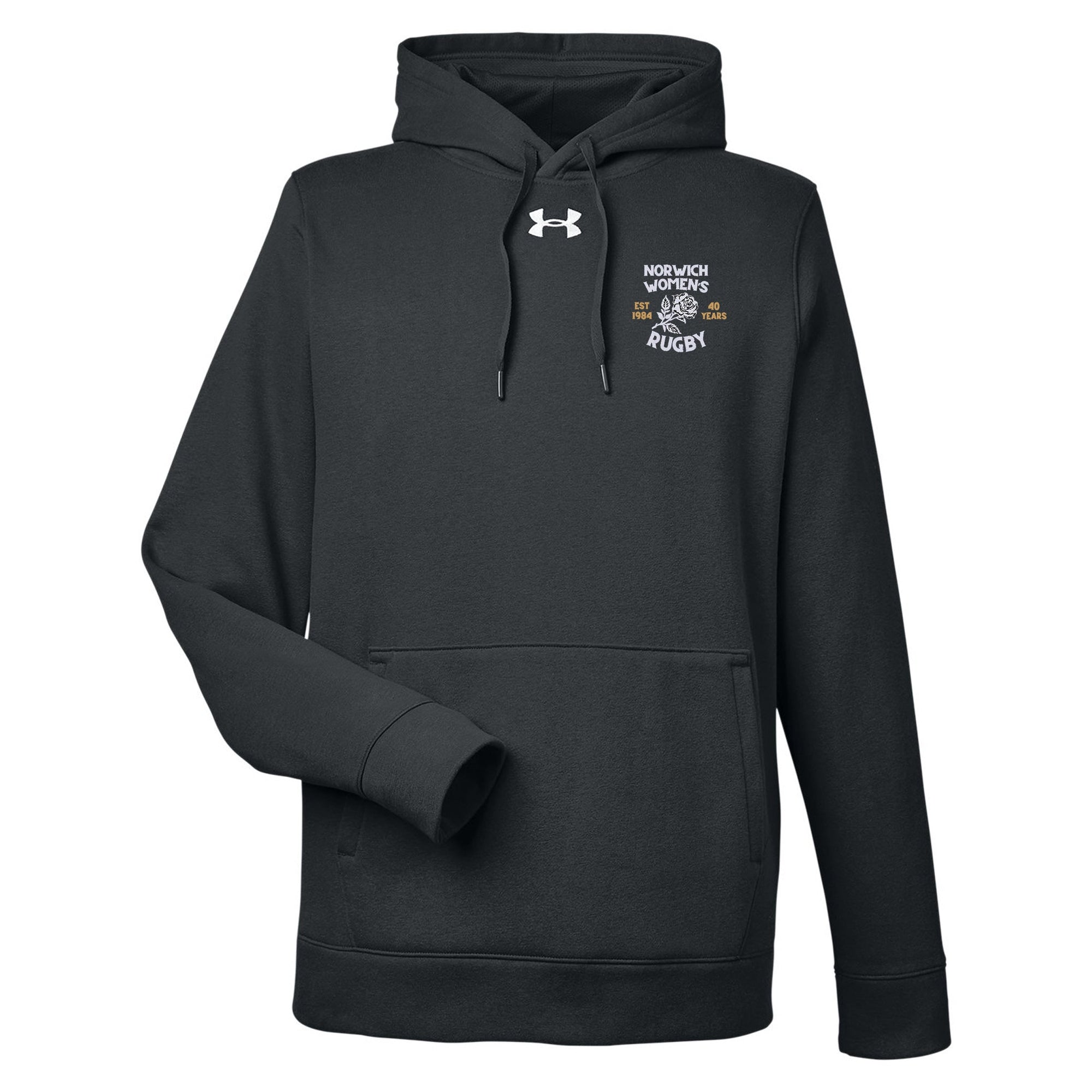 Rugby Imports Norwich Women's Rugby 40 Years UA Hustle Hoodie