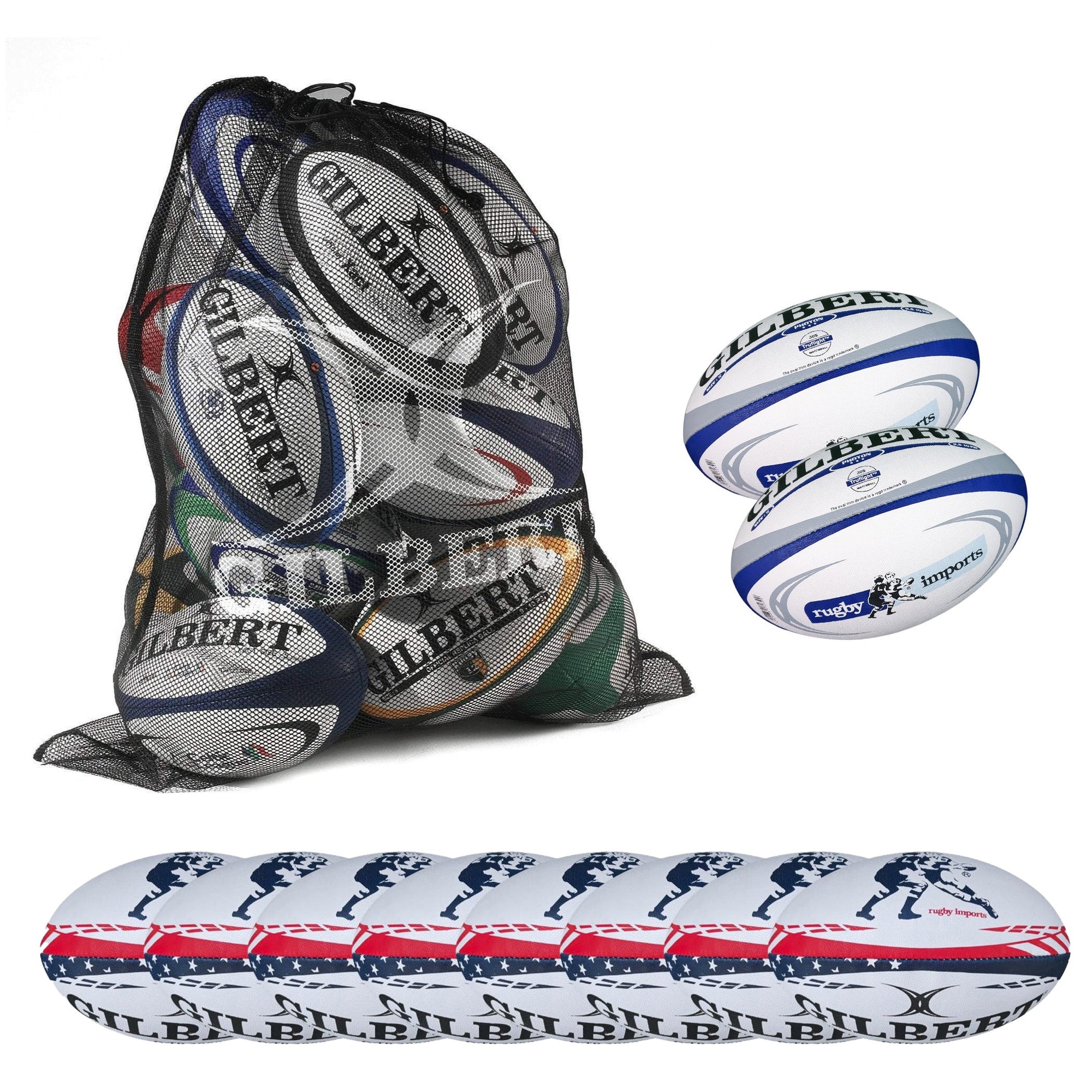 Rugby Imports RI Entry Level Rugby Ball Pack