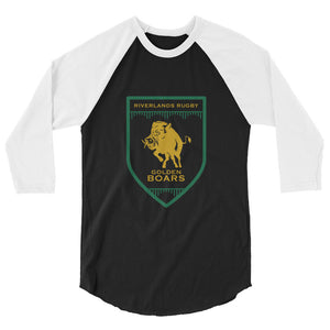 Rugby Imports Riverlands RFC Raglan 3/4 Sleeve Tee