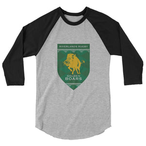 Rugby Imports Riverlands RFC Raglan 3/4 Sleeve Tee