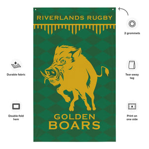 Rugby Imports Riverlands RFC Wall Flag