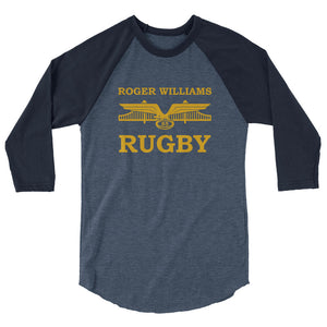 Rugby Imports Roger Williams RFC Raglan 3/4 Sleeve Tee