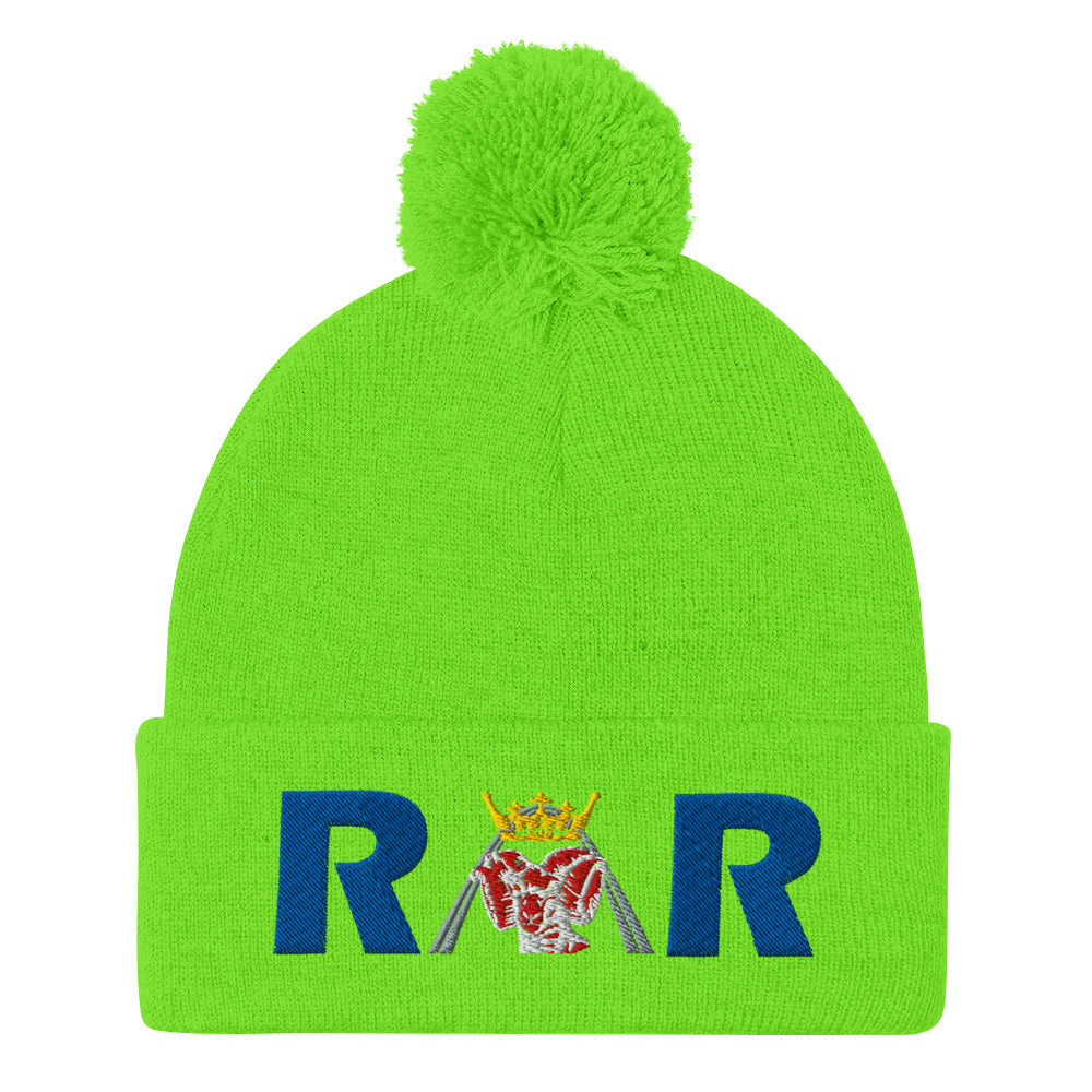 Rugby Imports Royal Ramblers Pom Beanie