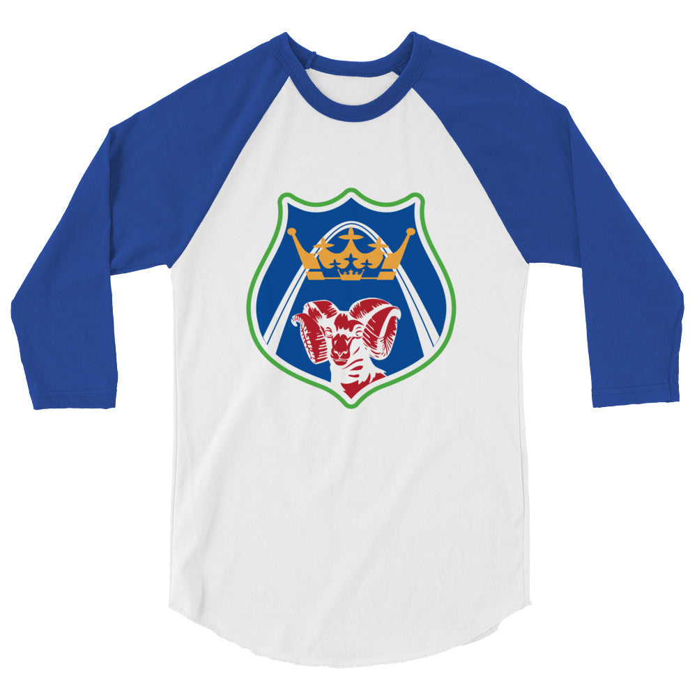 Rugby Imports Royal Ramblers Raglan 3/4 Sleeve Tee