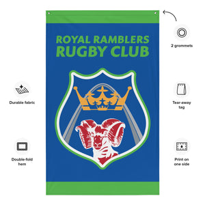 Rugby Imports Royal Ramblers Wall Flag