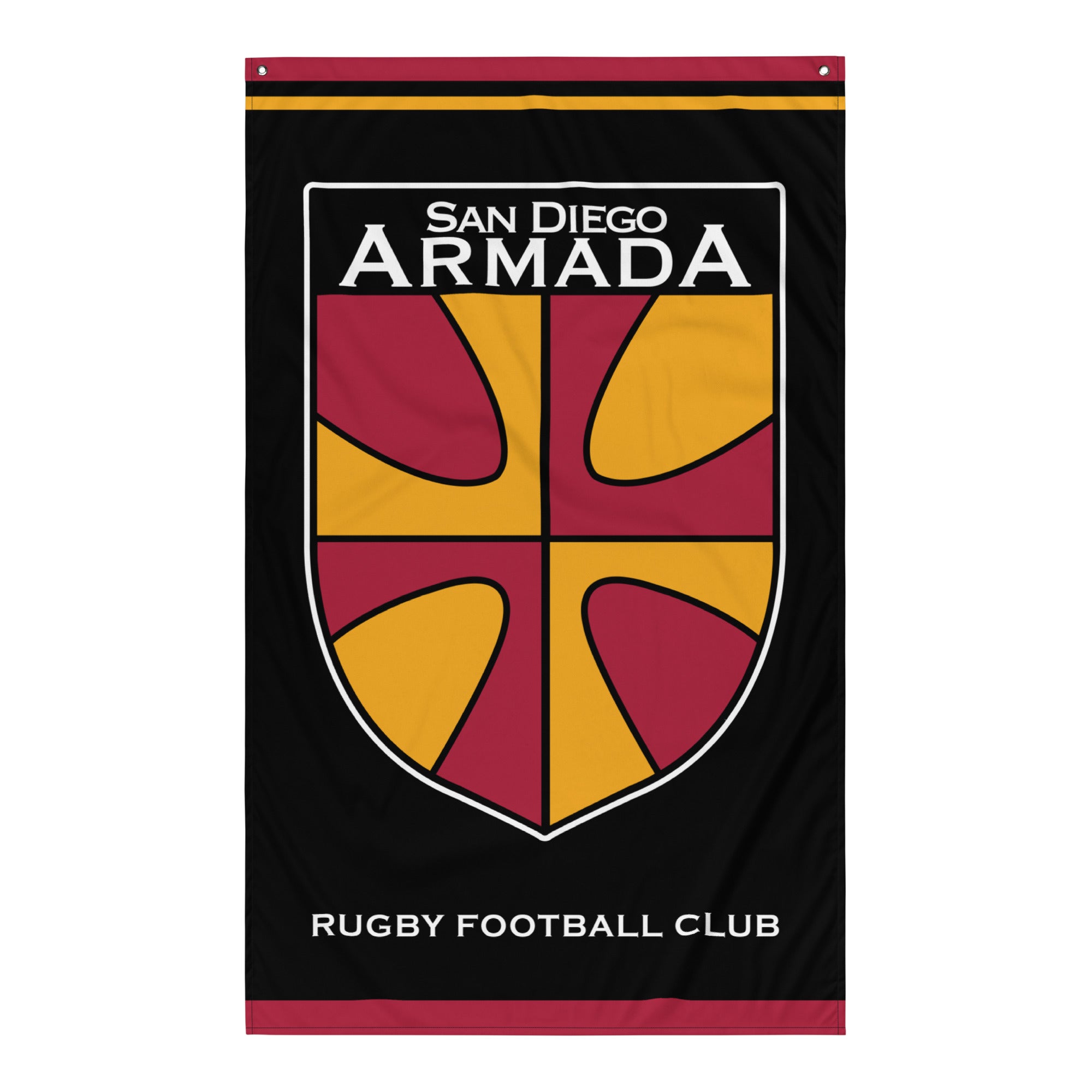 San Diego Armada Wall Flag Rugby Imports