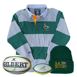 Rugby Imports South Africa Rugby Hoop Jersey Gift Box