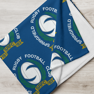 Rugby Imports Springfield RFC Throw Blanket