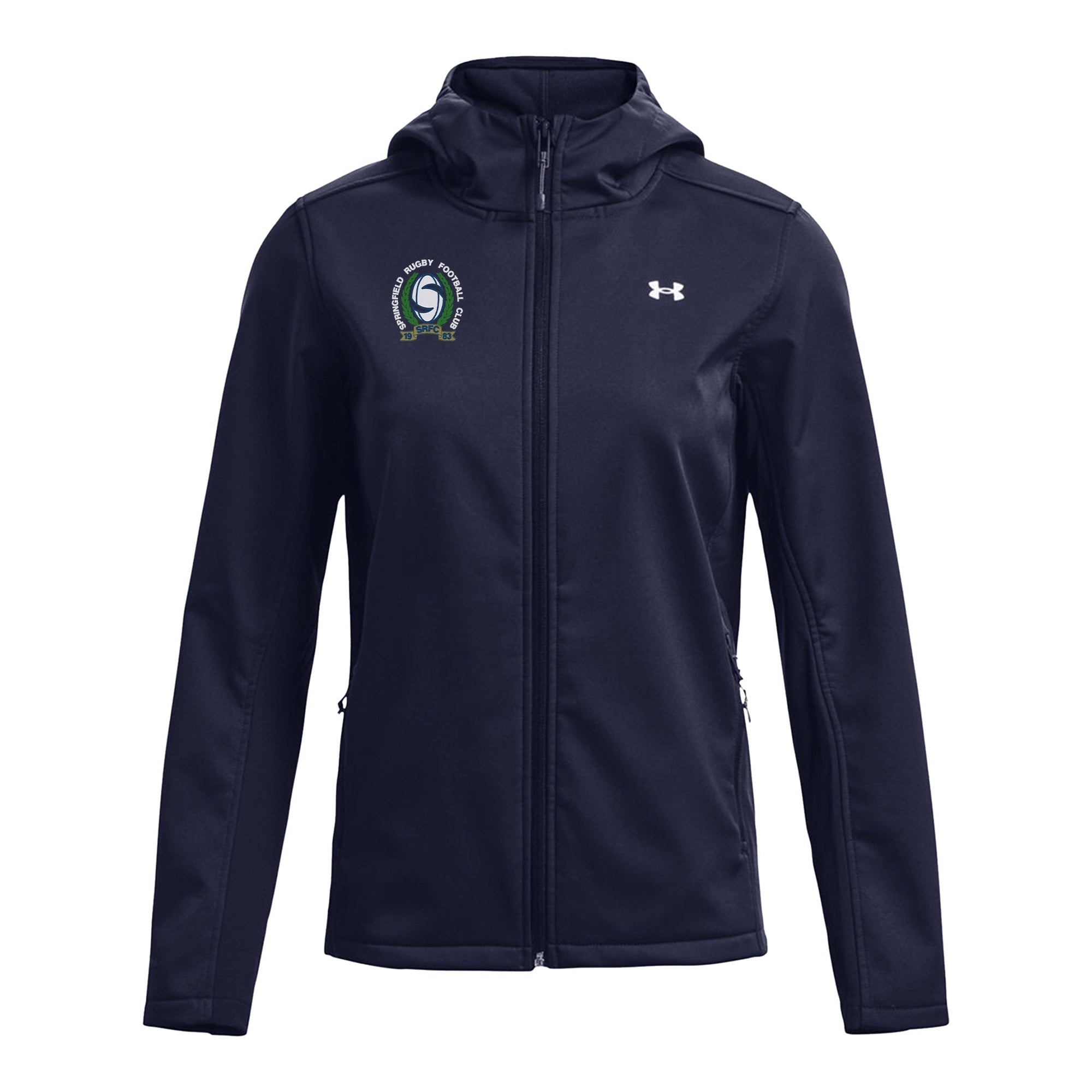 Rugby Imports Springfield RFC UA Women's CGI Hooded Jacket