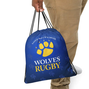 Rugby Imports SPS Wolves Rugby Drawstring Bag