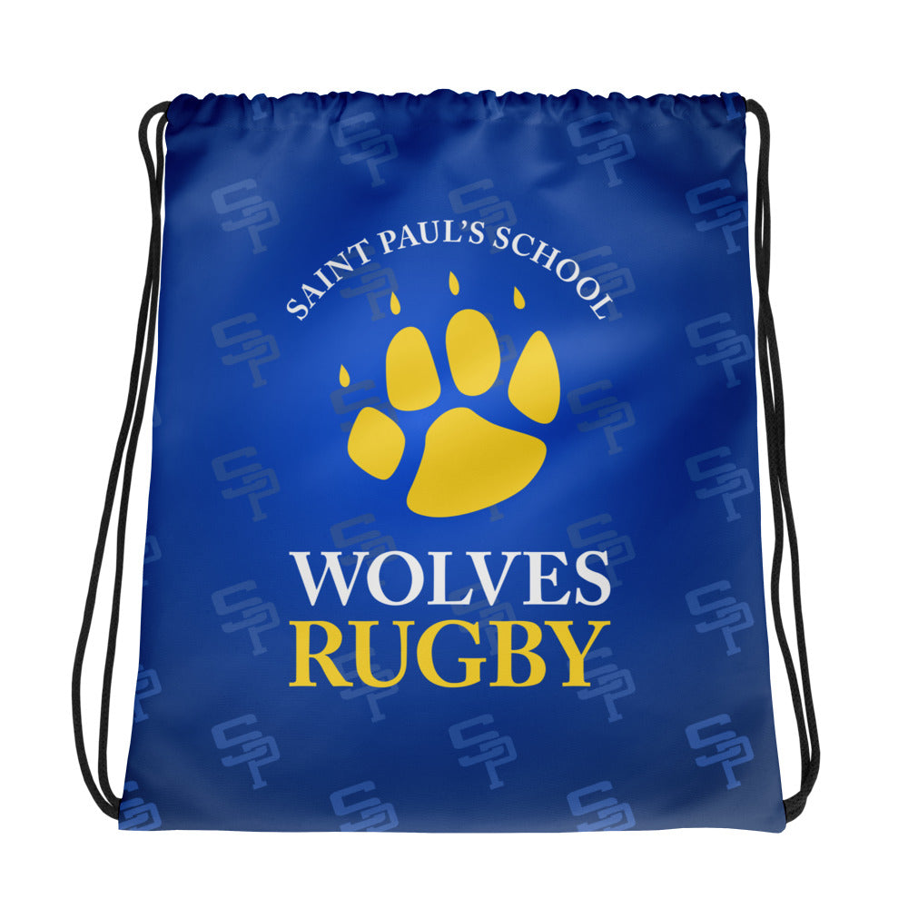 Rugby Imports SPS Wolves Rugby Drawstring Bag