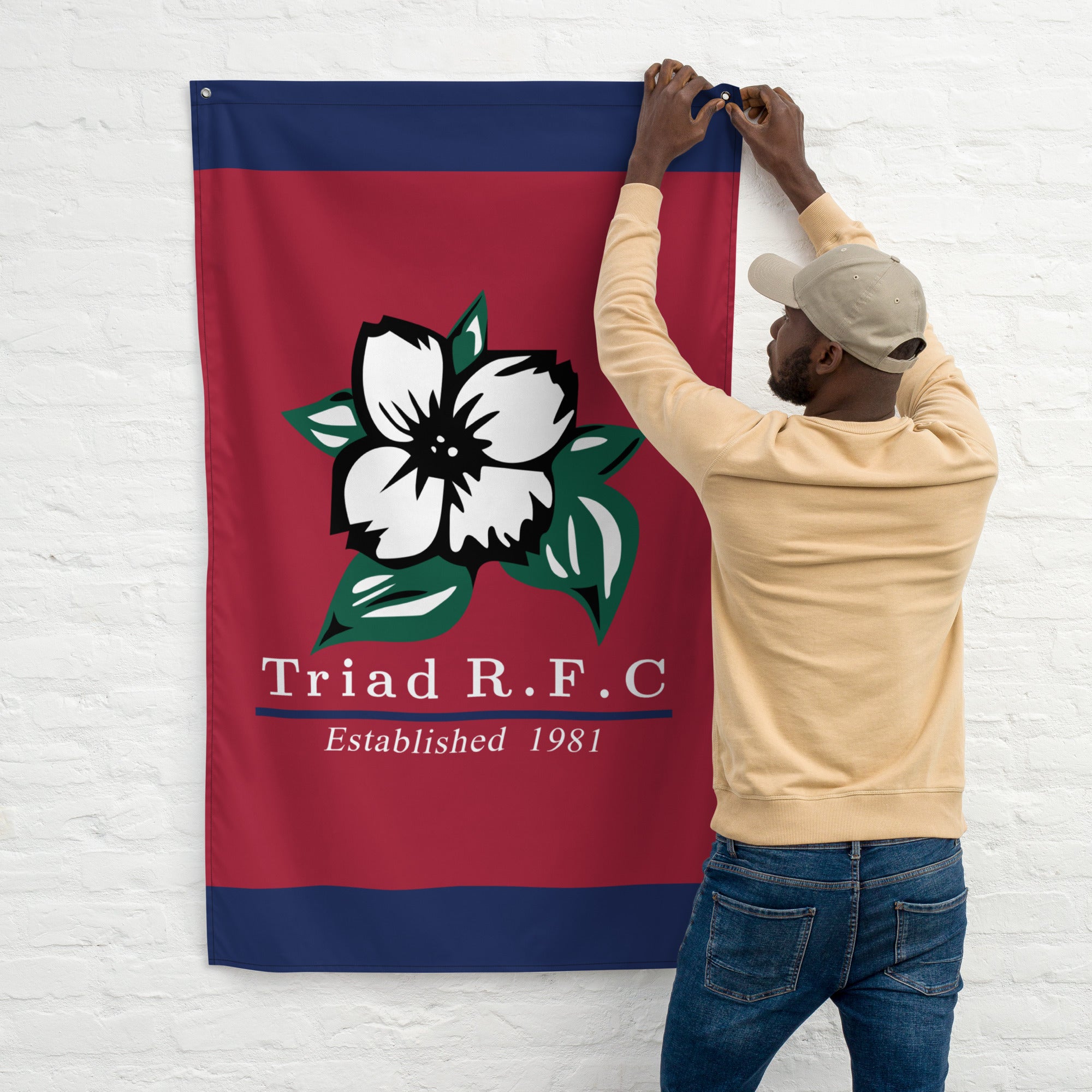 Rugby Imports Triad RFC Wall Flag