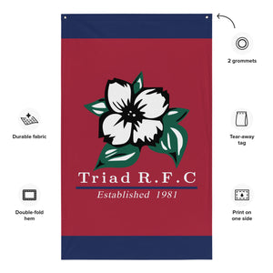 Rugby Imports Triad RFC Wall Flag