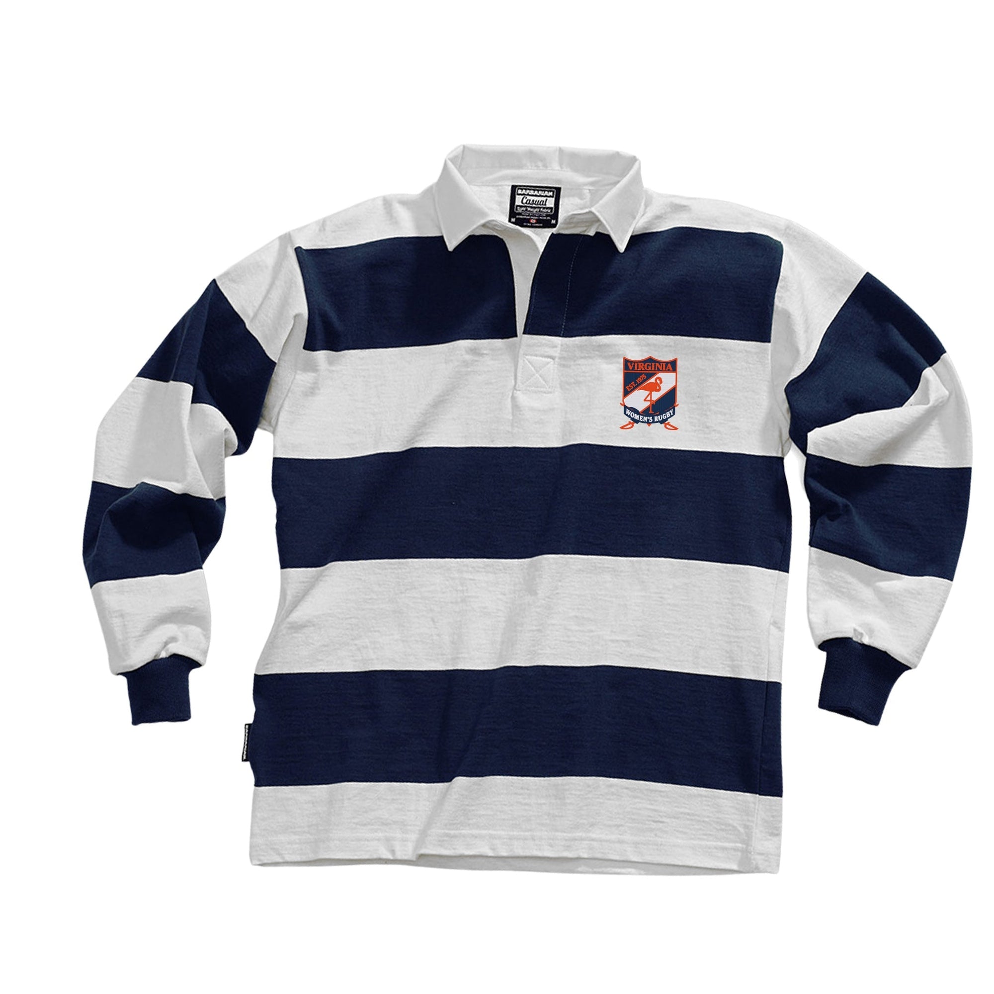 Rugby Imports Virginia Women's Rugby Casual Weight Stripe Jersey