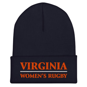 Rugby Imports Virginia Women's Rugby Cuffed Beanie