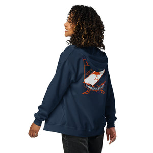 Rugby Imports Virginia Women's Rugby Heavy Blend Zip Hoodie