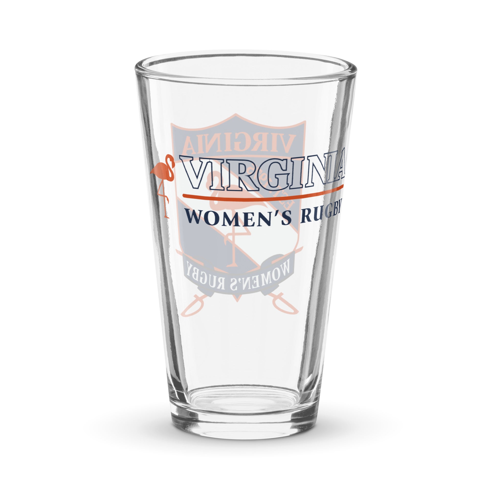 Rugby Imports Virginia Women's Rugby Pint Glass