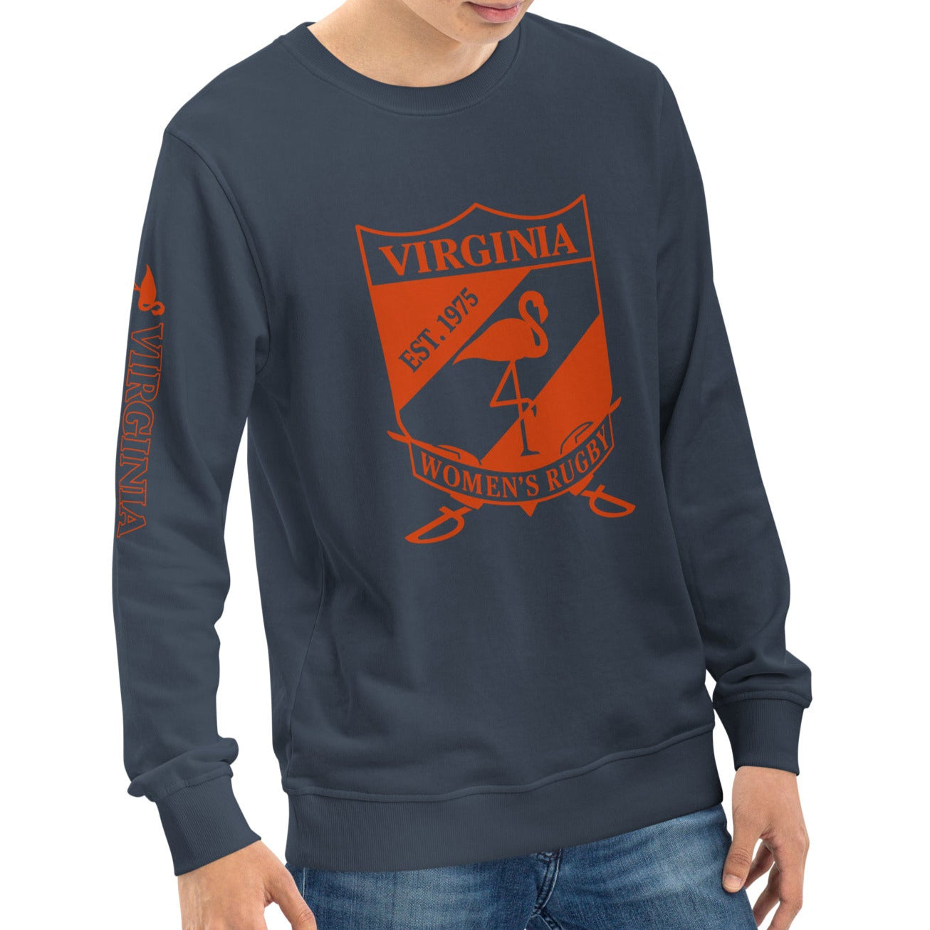 Rugby Imports Virginia Women's Rugby Retro Crewneck