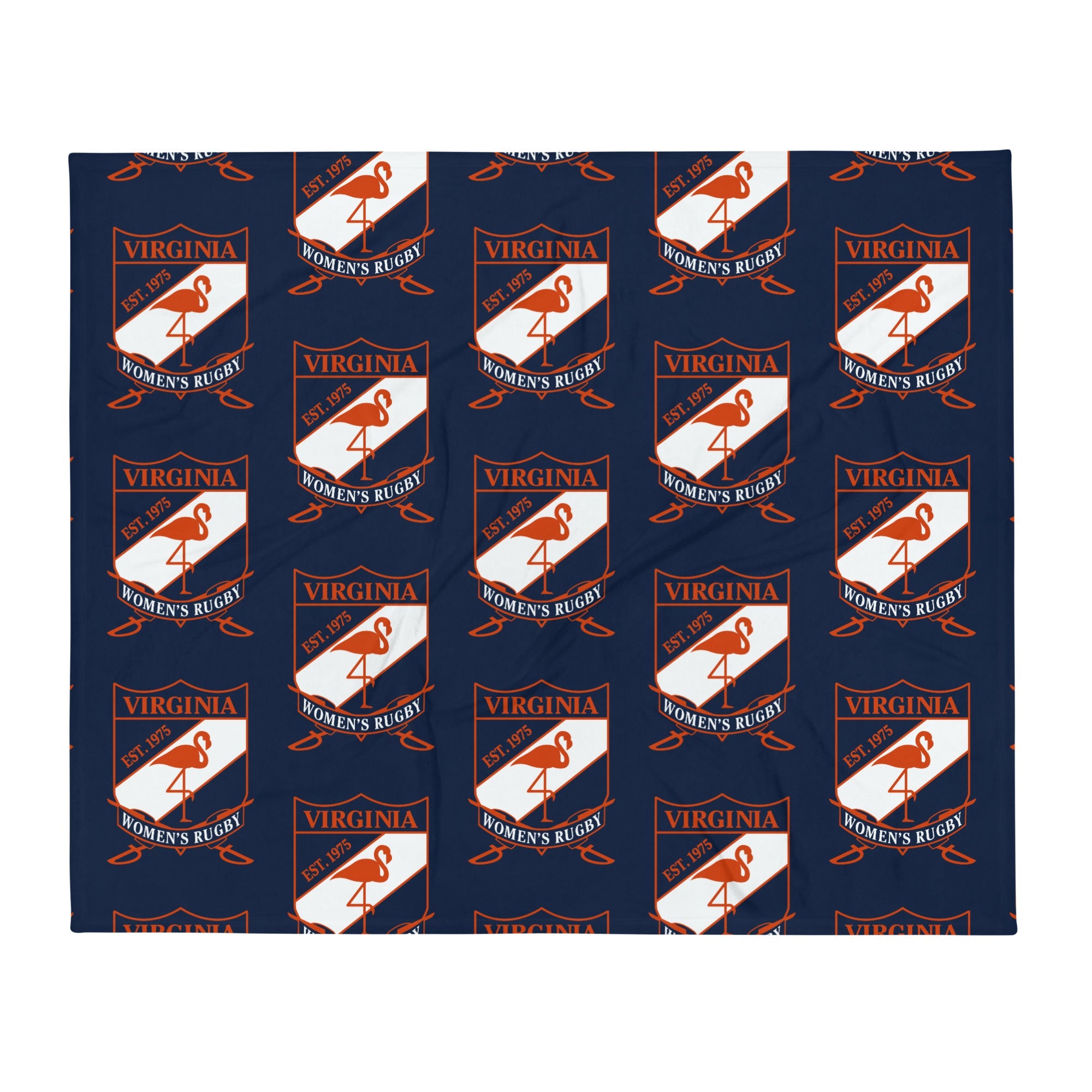 Rugby Imports Virginia Women's Rugby Throw Blanket