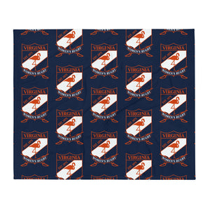 Rugby Imports Virginia Women's Rugby Throw Blanket