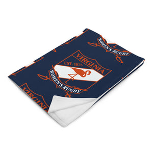 Rugby Imports Virginia Women's Rugby Throw Blanket