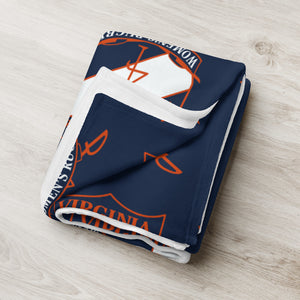 Rugby Imports Virginia Women's Rugby Throw Blanket