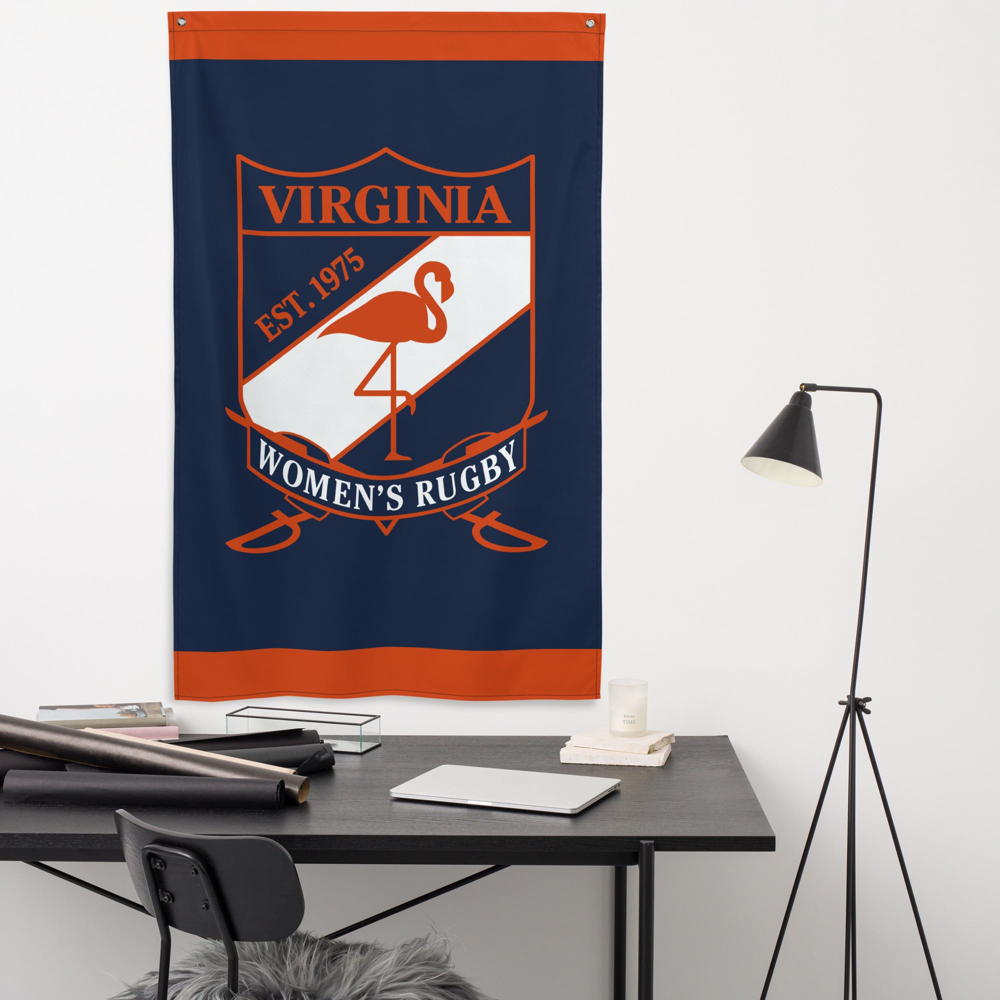 Rugby Imports Virginia Women's Rugby Wall Flag