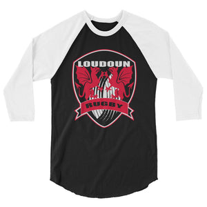 Loudoun RFC Raglan 3/4 Sleeve Tee