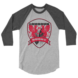 Loudoun RFC Raglan 3/4 Sleeve Tee