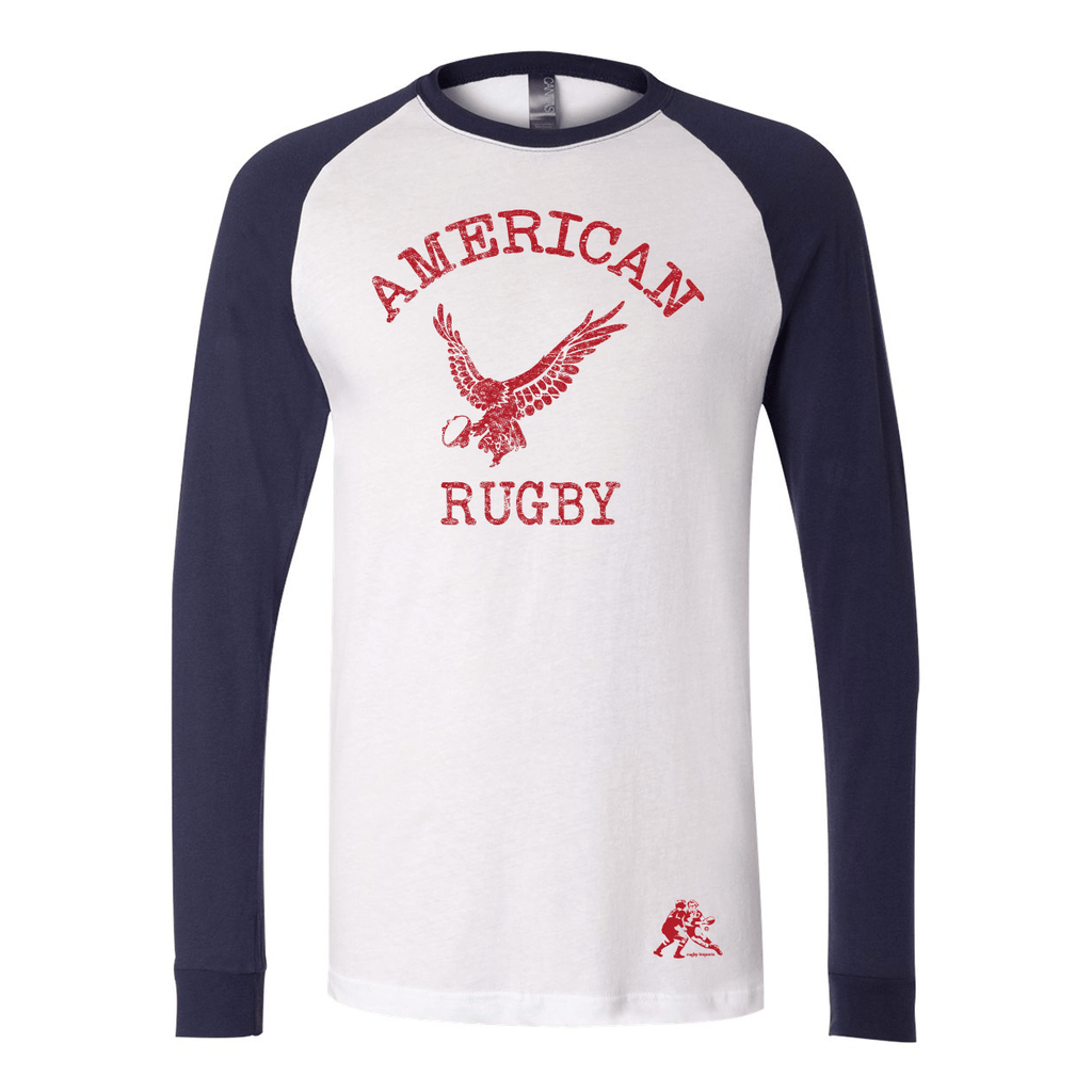 American Rugby Long Sleeve Raglan T-Shirt - Rugby Imports