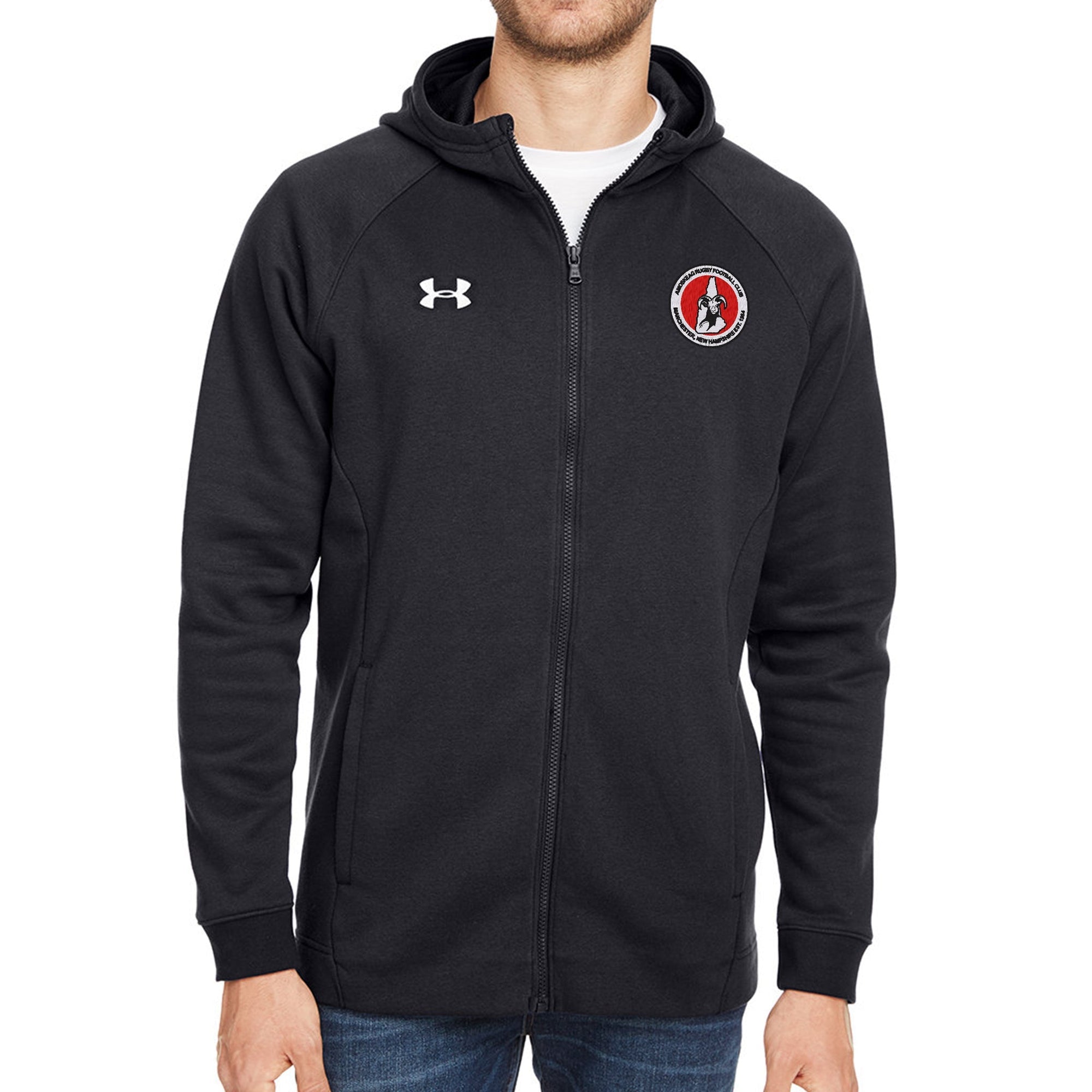 Rugby Imports Amoskeag RFC Hustle Zip Hoodie