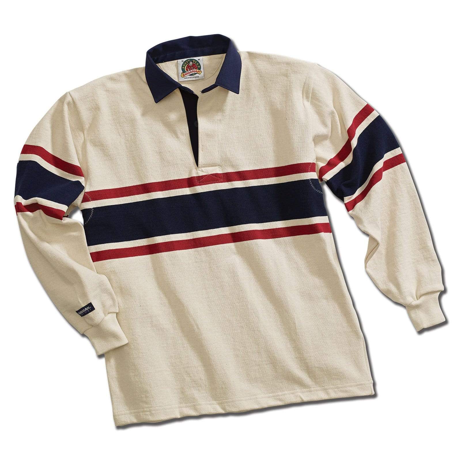 Barbarian Traditional Acadia Stripe Rugby Jersey
