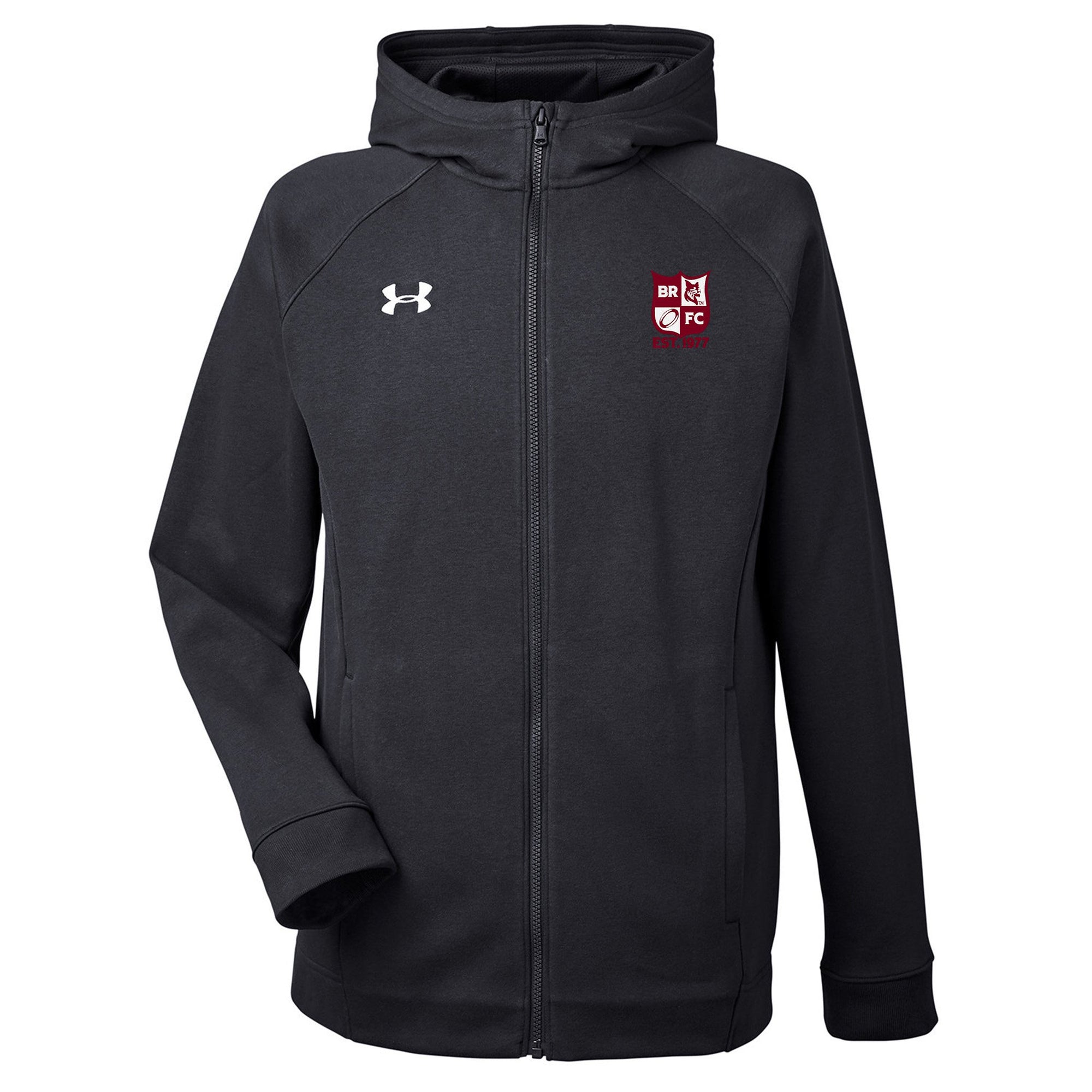 Rugby Imports Bates RFC UA Hustle Zip Hoody