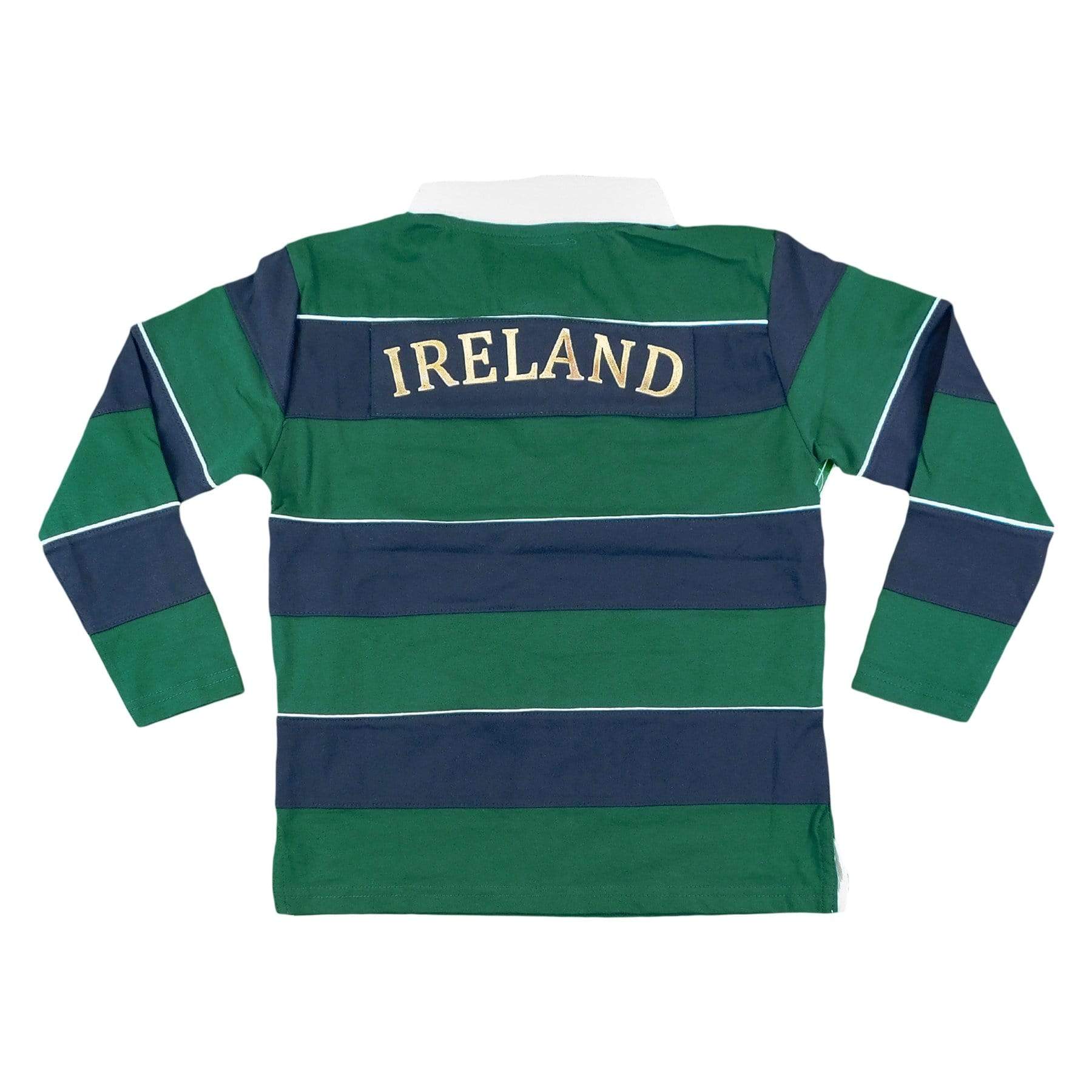 Ireland Grey Hoops Rugby Jersey - Rugby Imports