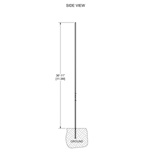 Rugby Imports Kwik Goal Semi-Permanent Rugby Goalposts