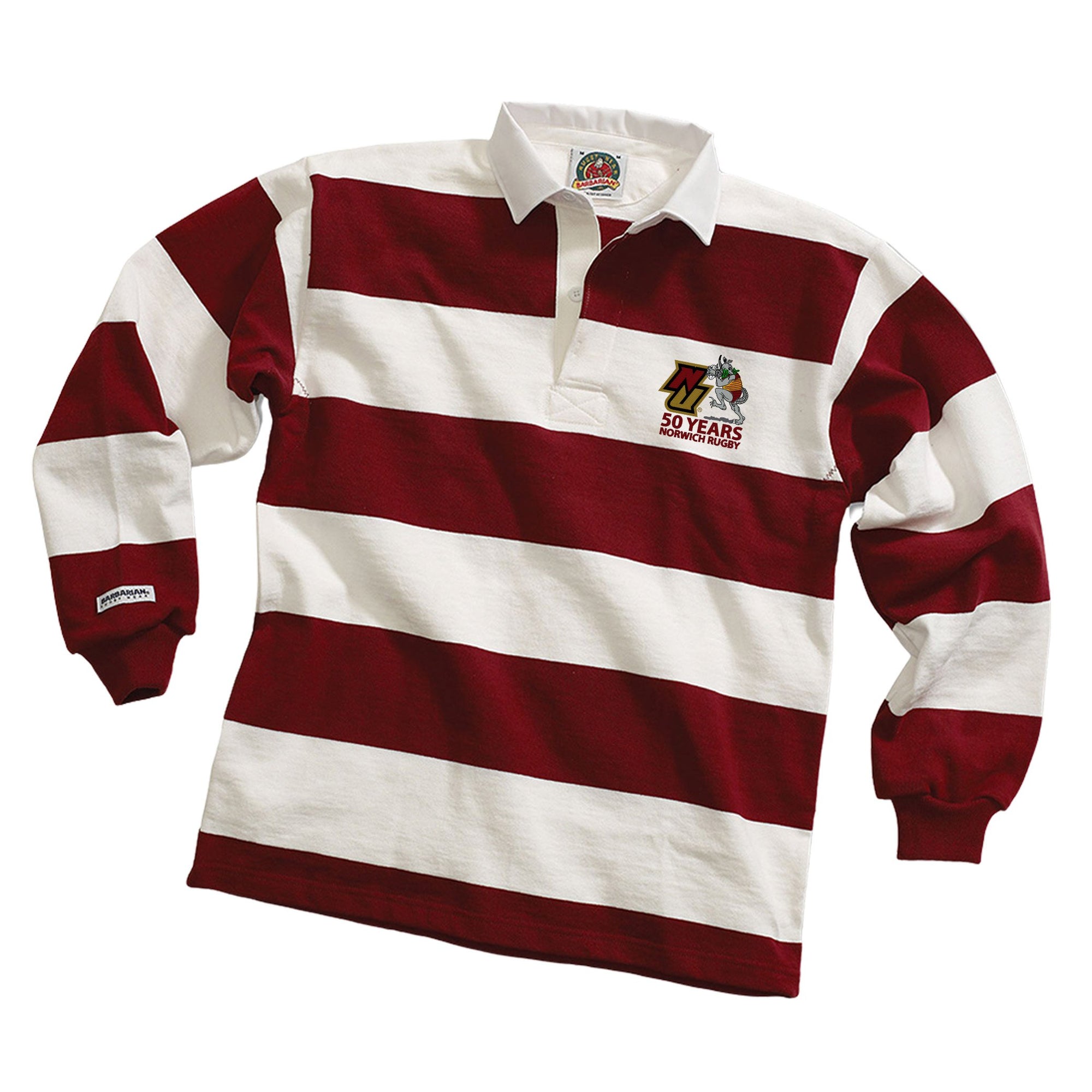 Rugby Imports Norwich Rugby 50th Anniversary Hoops Jersey